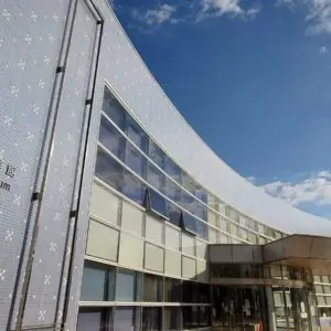 旭市総合体育館の建物外観