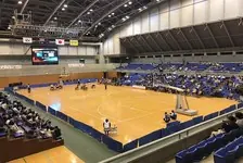 バルドラール浦安アリーナのメインアリーナ内観