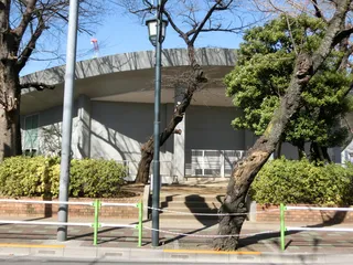 板橋区立小豆沢体育館の外観（2018年撮影）