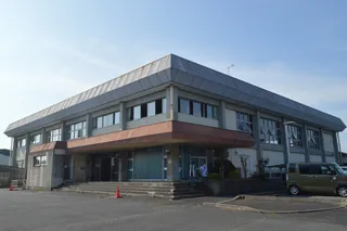 那珂湊体育館の外観（2020年撮影）