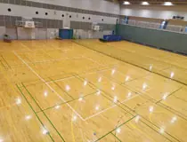 横浜市保土ケ谷スポーツセンターの体育室内観