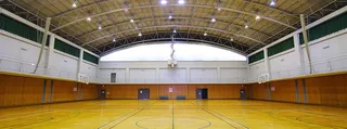 熊谷市立籠原体育館の体育室